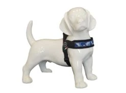 Tre Ponti Hondentuig Fibbia Penny Camou Zwart/lichtblauw