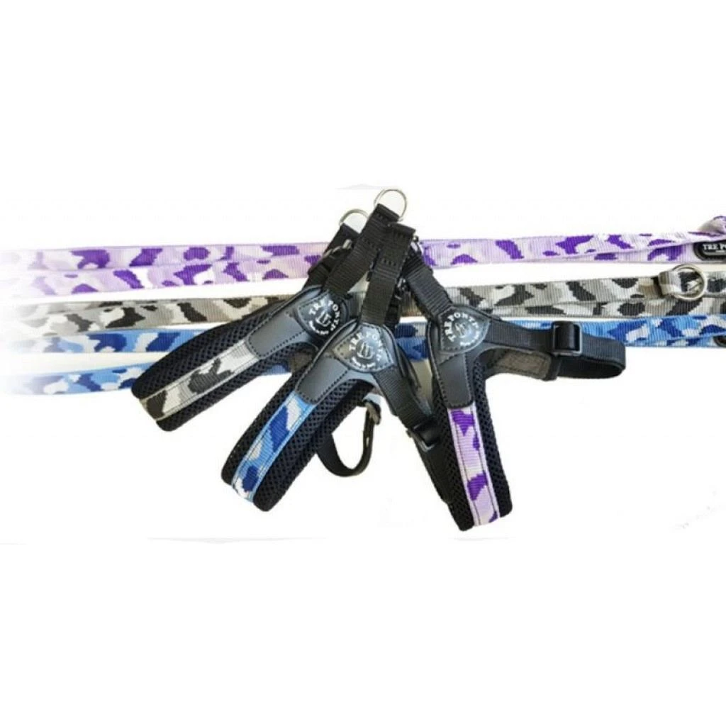 Tre Ponti Hondentuig Fibbia Penny Camou Zwart/groen 2 Tre Ponti Hondentuig Fibbia Penny Camou Zwart/groen - Afbeelding 2