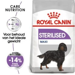 Royal Canin Hondenvoer Sterilised Maxi 3 Kg -Beste Dierenwinkel royal canin maxi sterilised volwassen hond castratie sterilisatie hero packshot